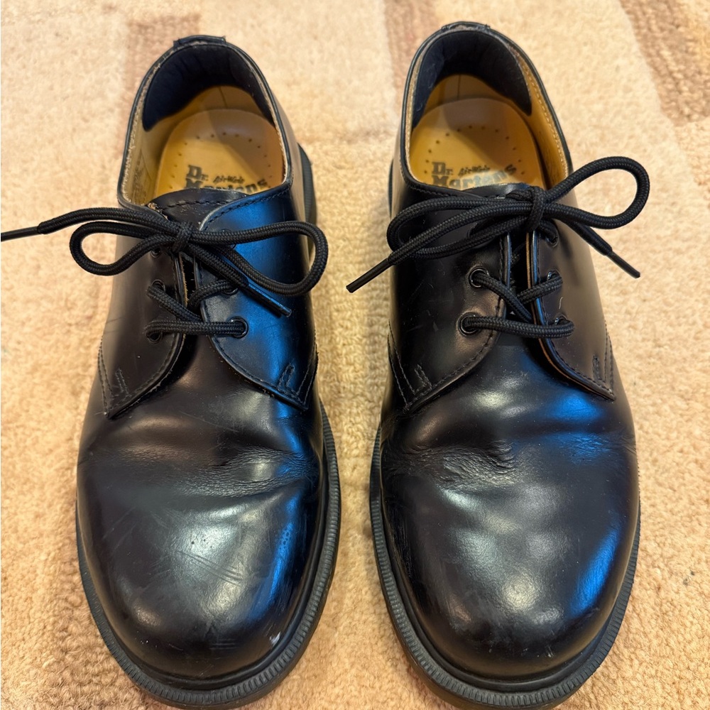 Dr. Martens Classic Black Leather Oxfords 1461